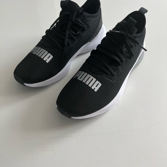 - Puma Black-Puma White size 8 unisex’s new no box - Picture 5 of 13